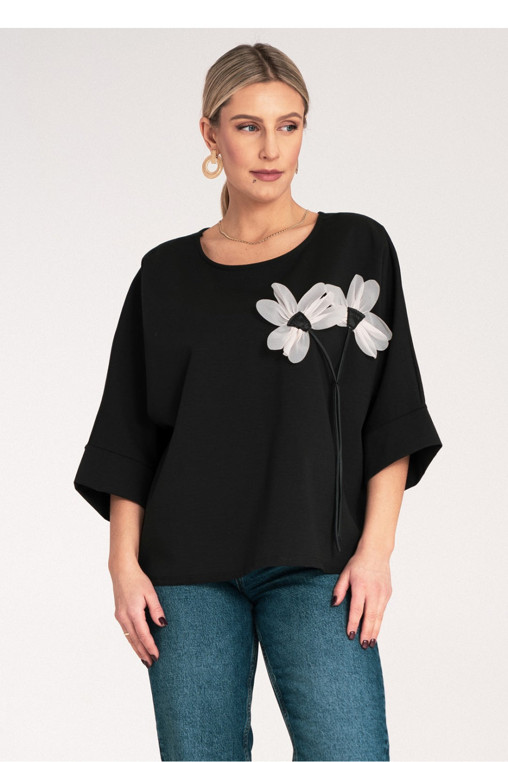 Blouse femme Figl Chemisier Chemisier — noir