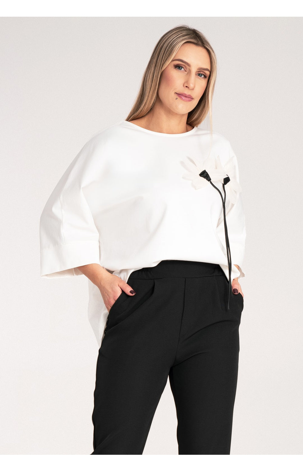 Blouse femme Figl Chemisier Chemisier — blanc