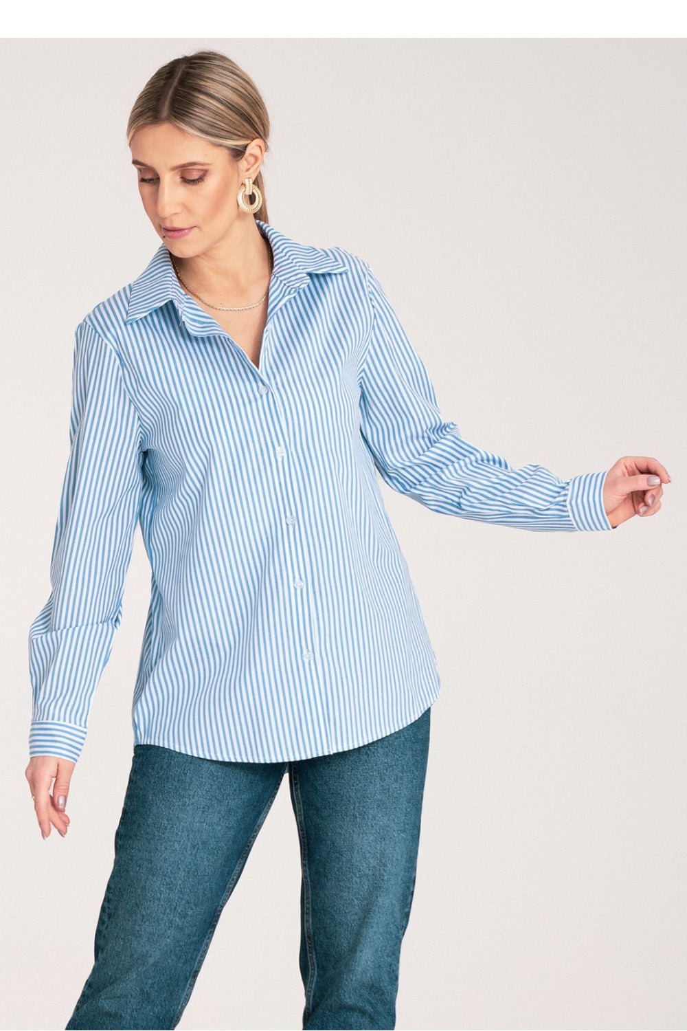 Blouse femme Figl — bleu