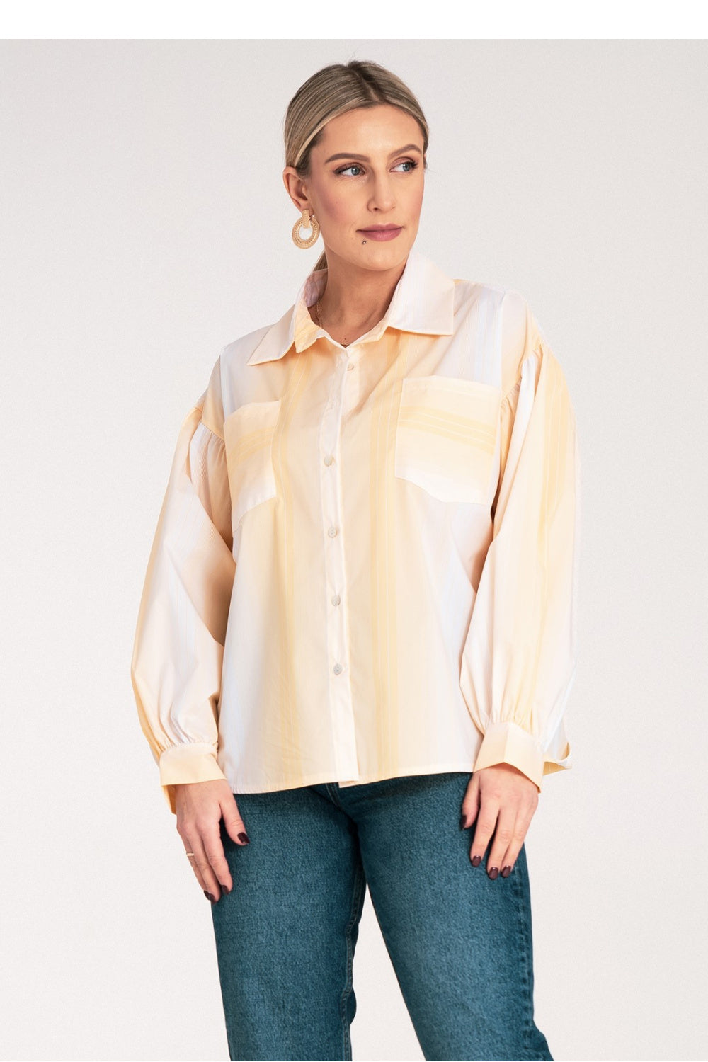 Blouse femme Figl — jaune