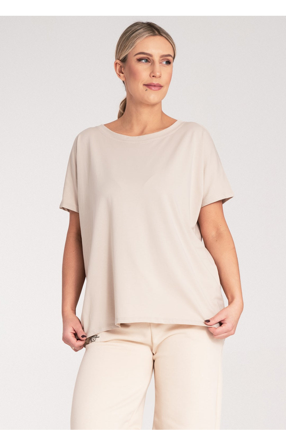 Blouse femme Figl T Shirt T — beige