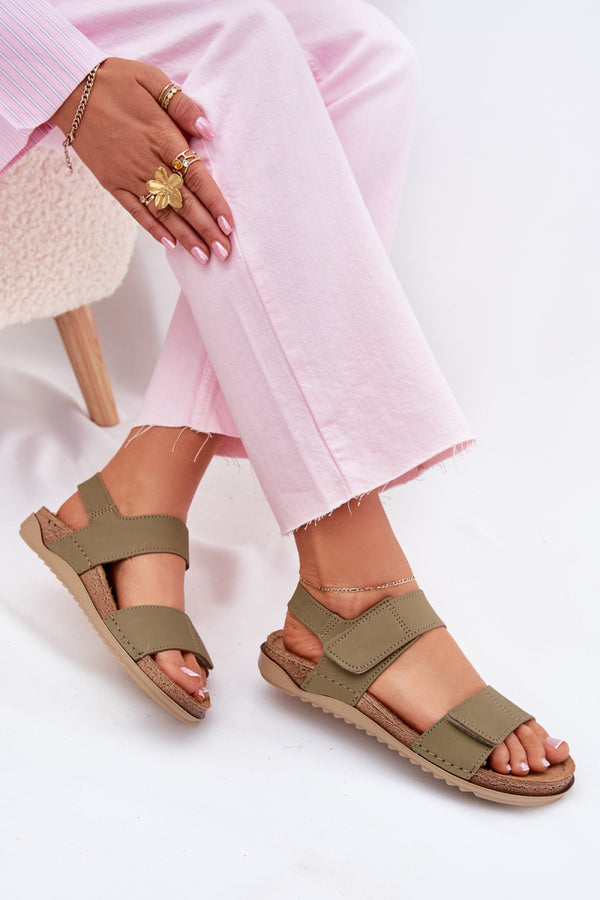 Sandales femme Step in style — vert