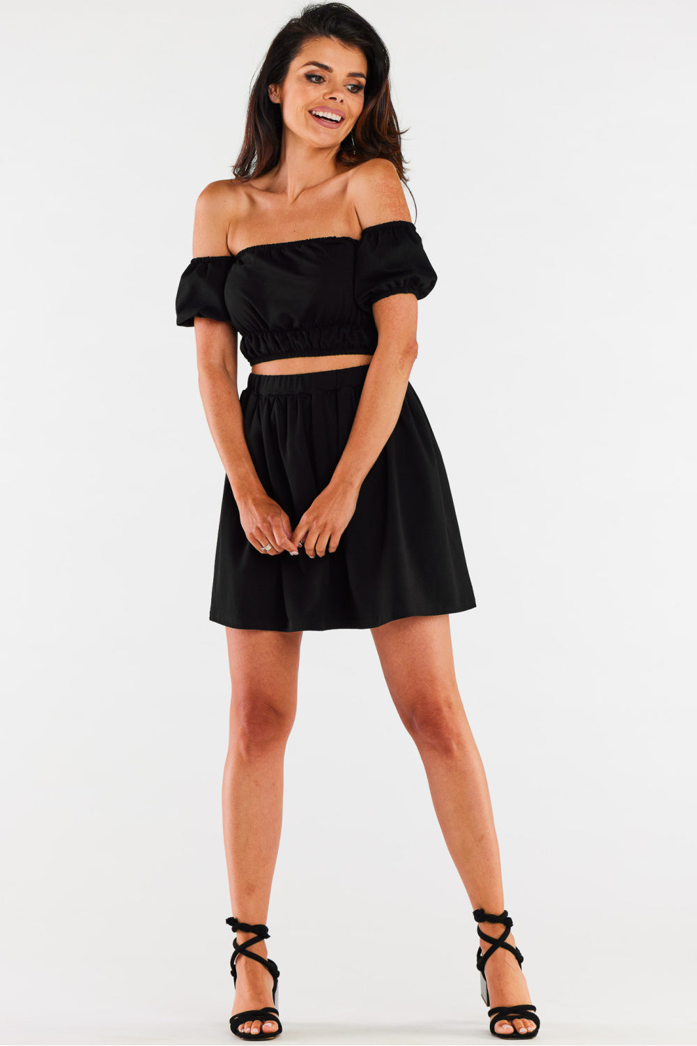 Jupe femme Infinite You Courte Courte — noir