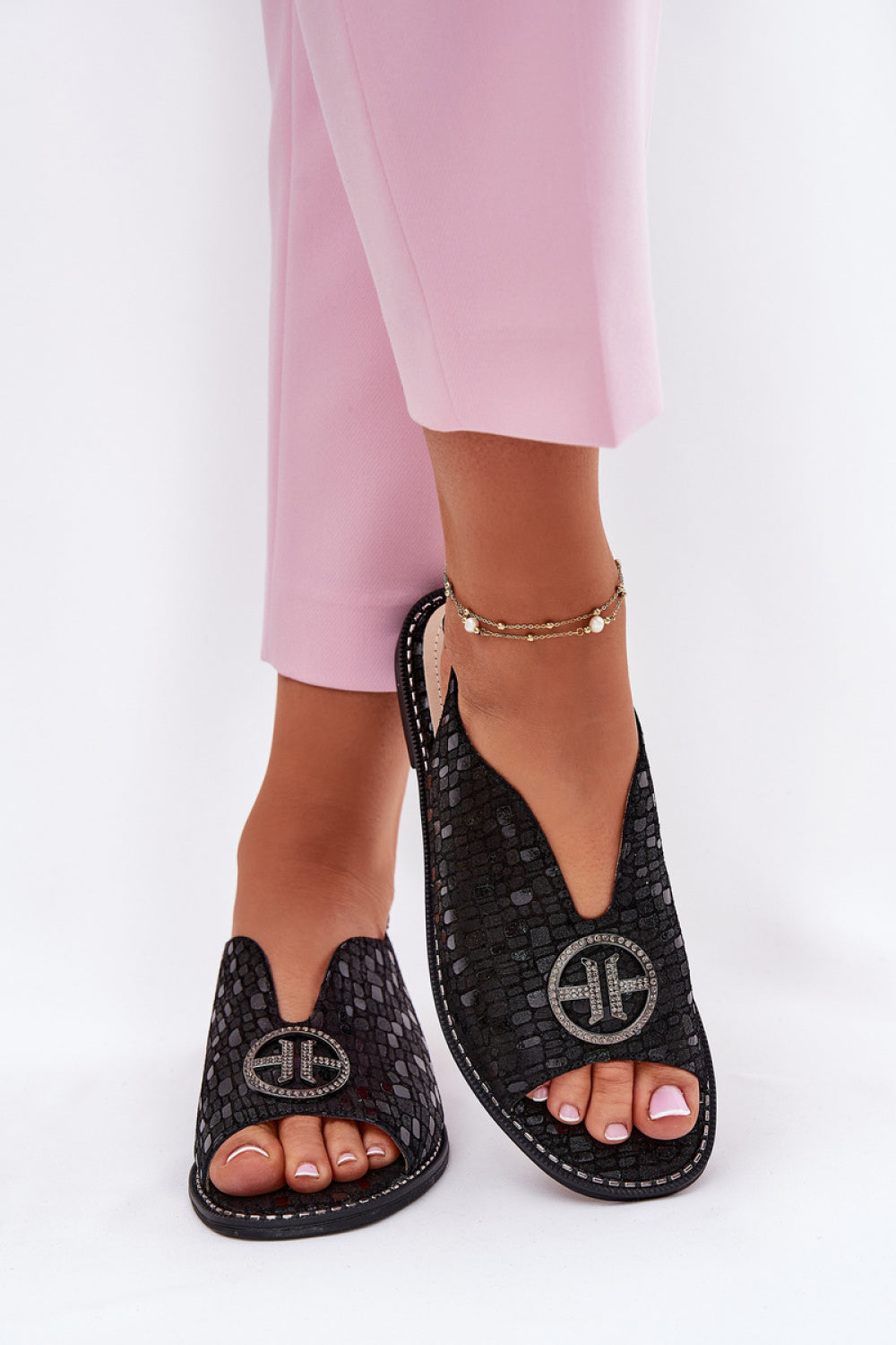 Sandales femme Step in style — noir