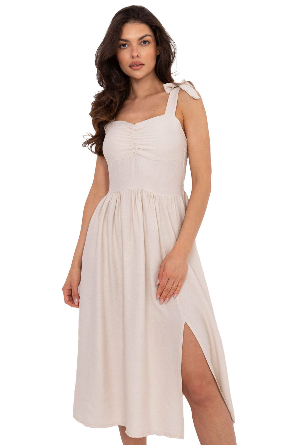 Robe femme Italy Moda De Jour De — beige