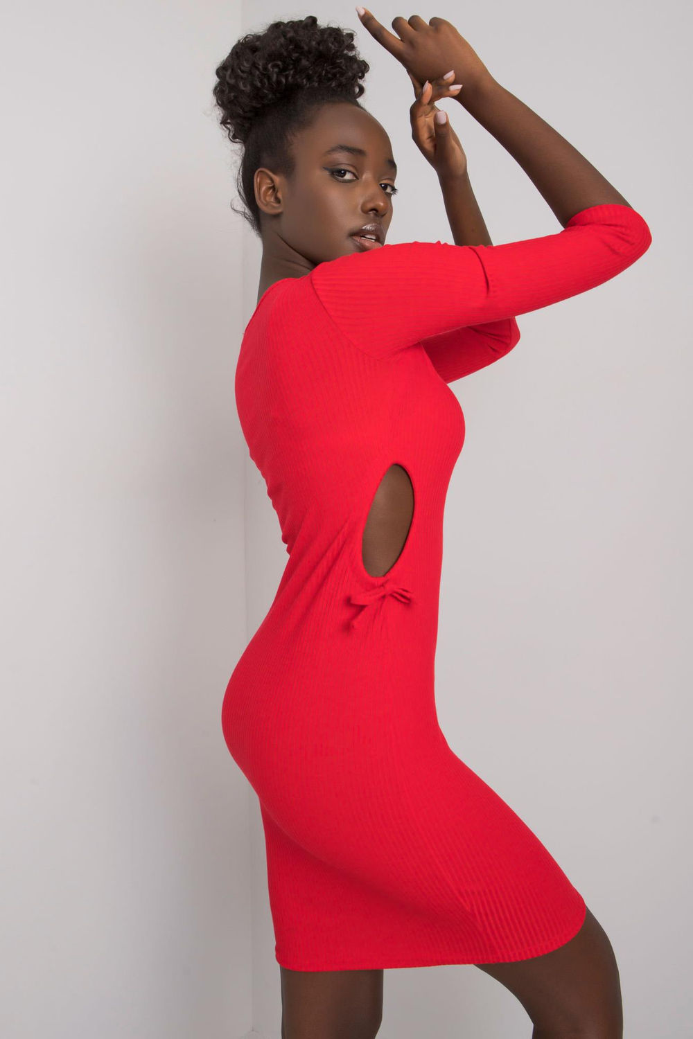 Robe femme Lakerta De Jour De — rouge