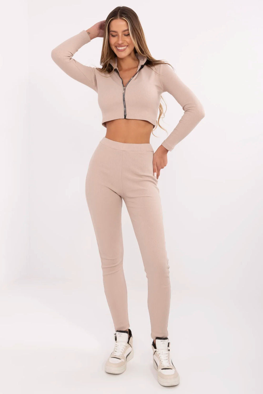 Ensemble lingerie femme Rue Paris L Ensemble L — beige