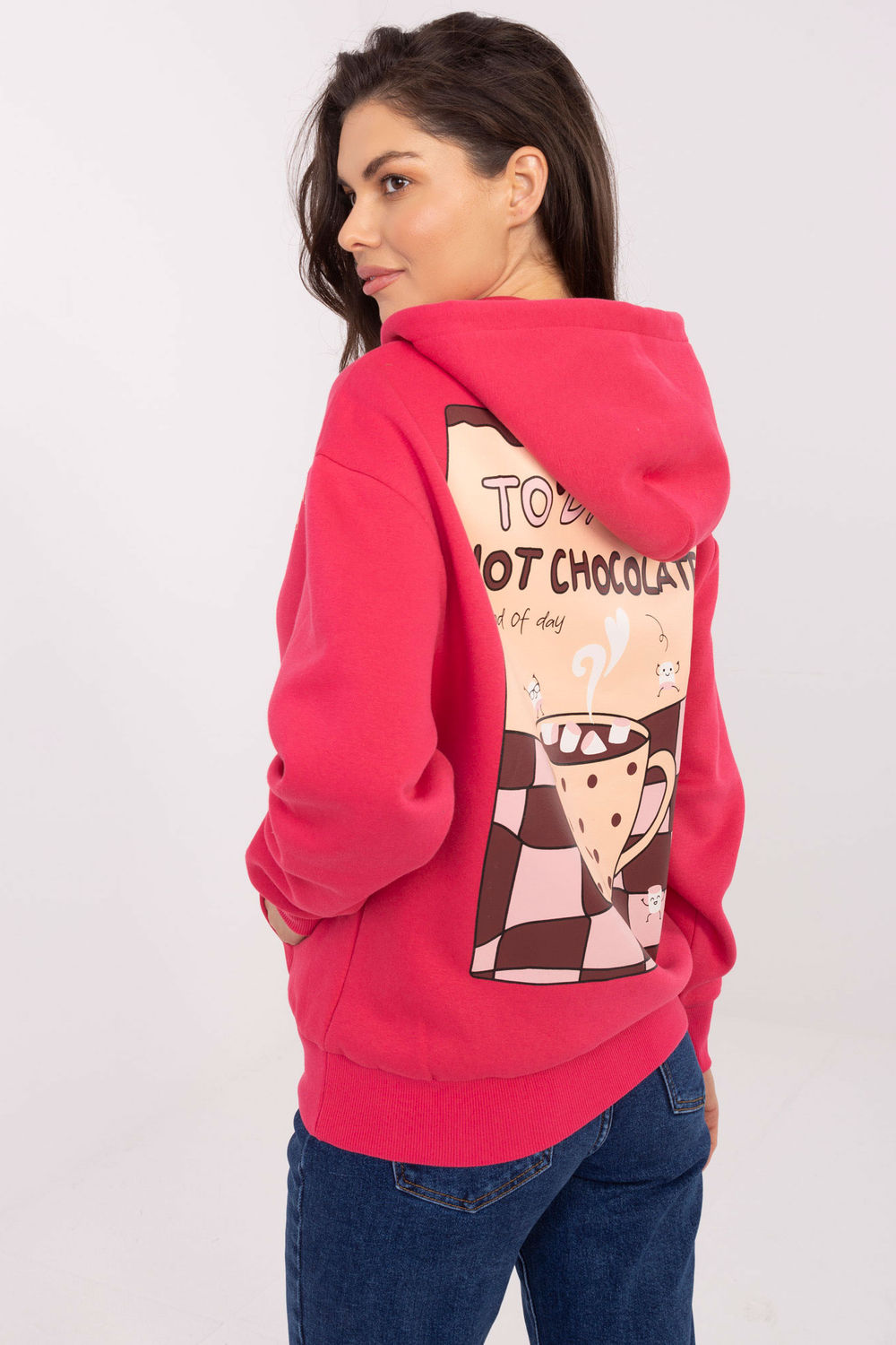 T-shirt femme Sublevel Sweatshirt Sweatshirt — rosé
