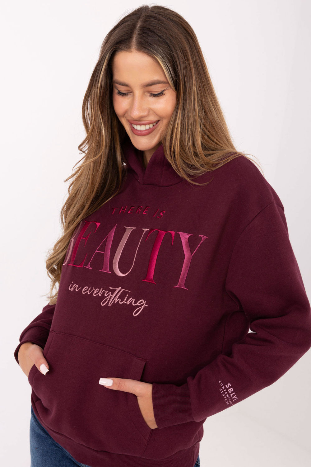 T-shirt femme Sublevel Sweatshirt Sweatshirt — rouge