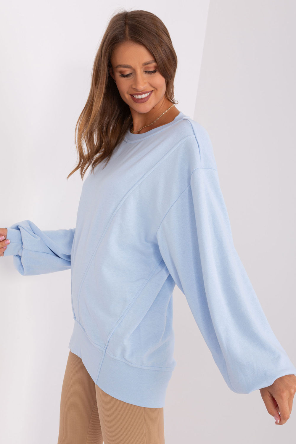 T-shirt femme Ex Moda Sweatshirt Sweatshirt — bleu