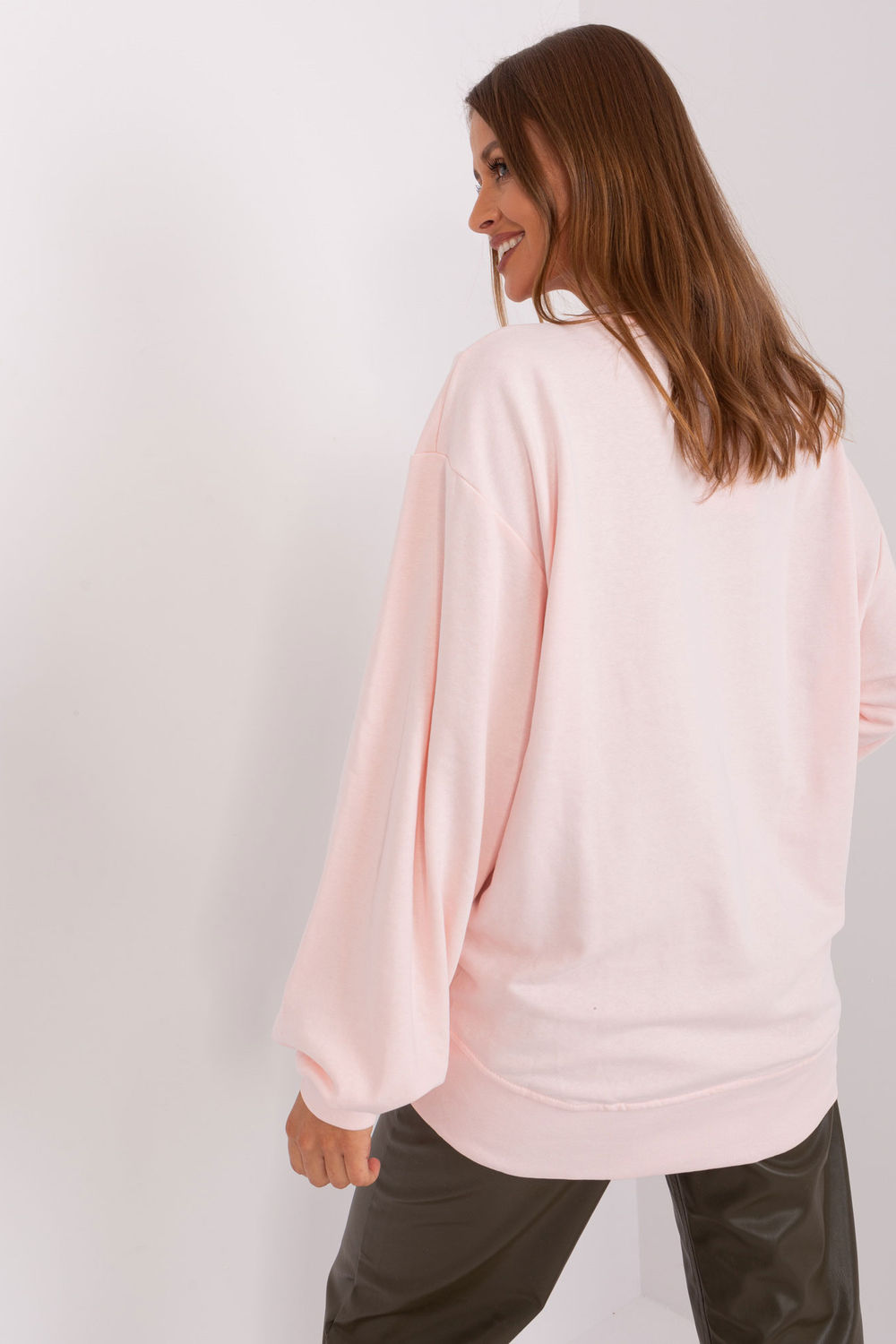 T-shirt femme Ex Moda Sweatshirt Sweatshirt — rosé