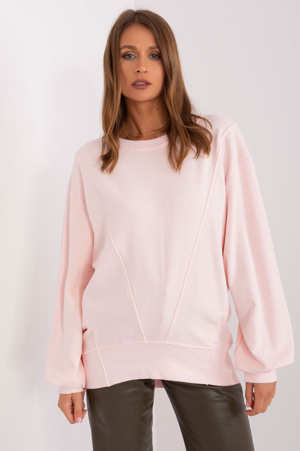 T-shirt femme Ex Moda Sweatshirt Sweatshirt — rosé
