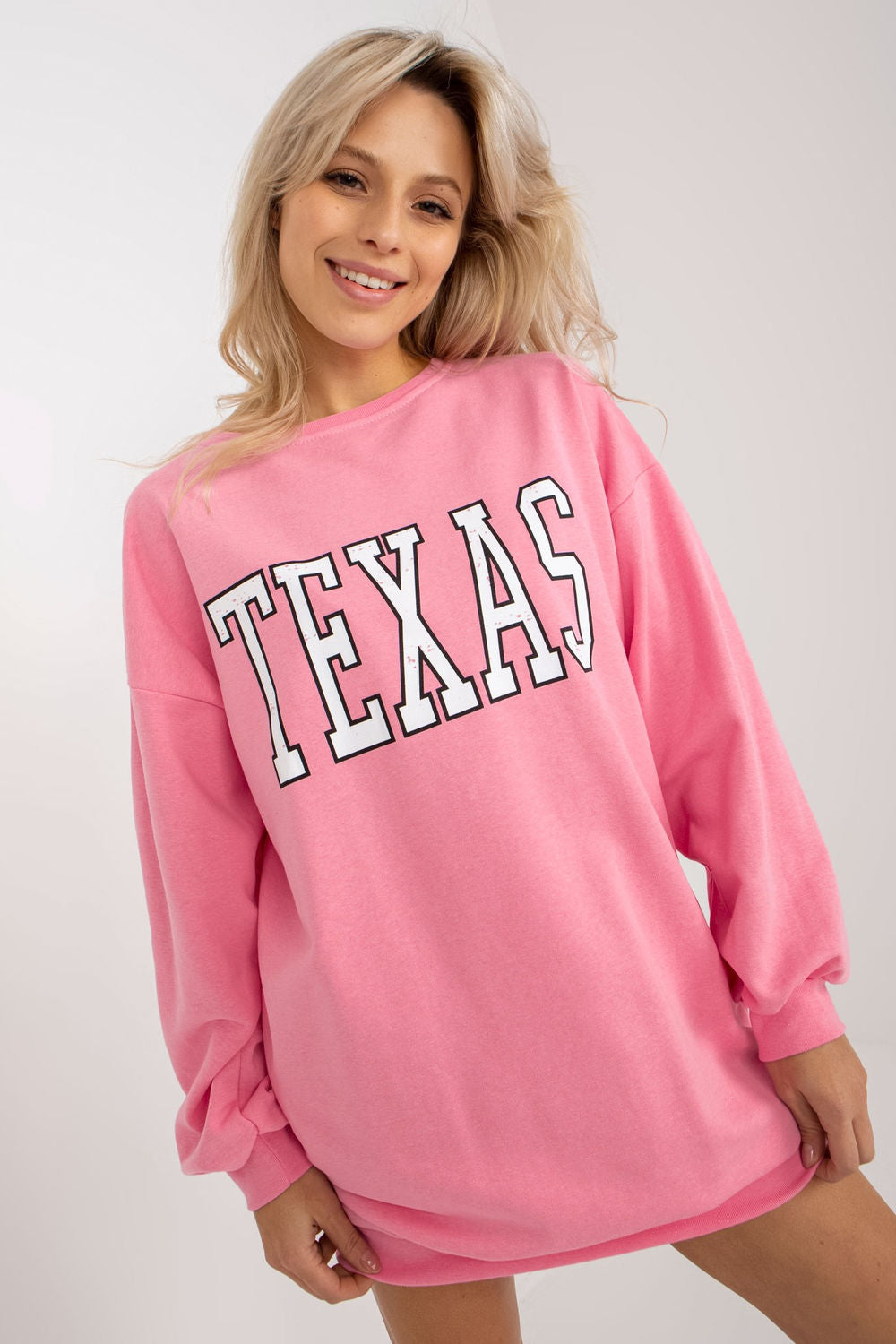 T-shirt femme Ex Moda Sweatshirt Sweatshirt — rosé