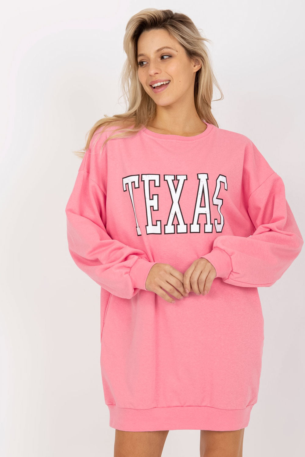 T-shirt femme Ex Moda Sweatshirt Sweatshirt — rosé