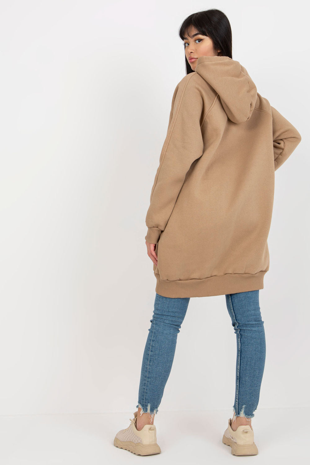 T-shirt femme Ex Moda Sweatshirt Sweatshirt — beige