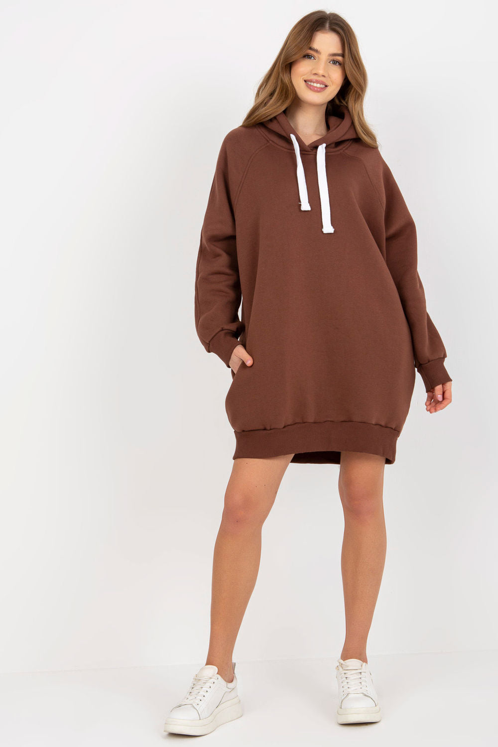 T-shirt femme Ex Moda Sweatshirt Sweatshirt — brun