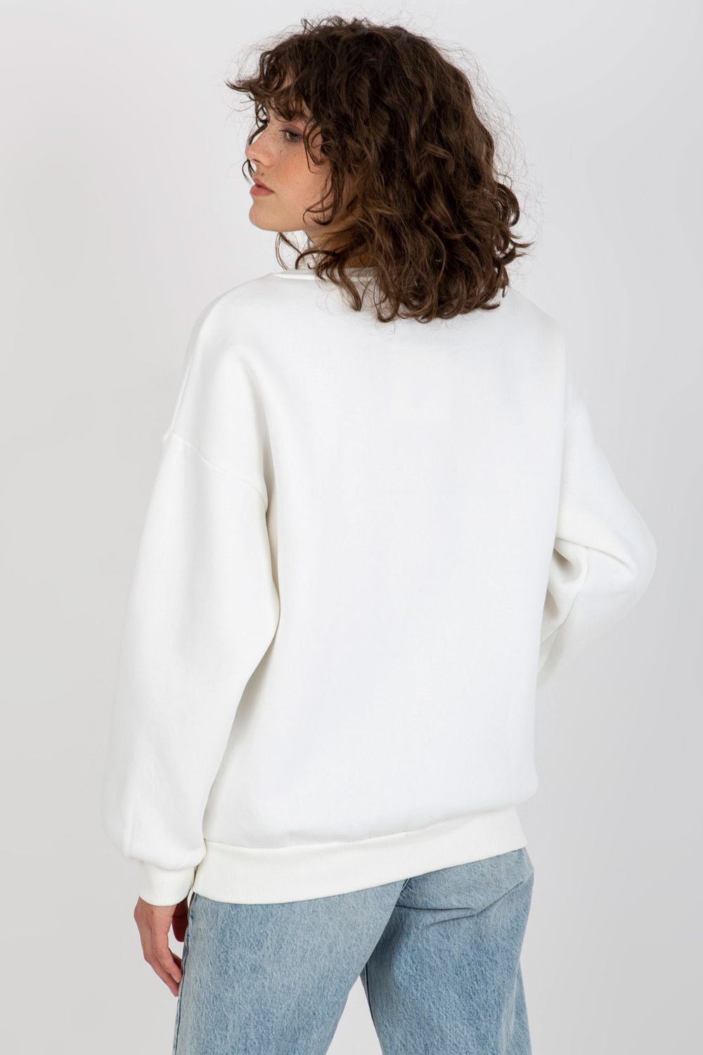 T-shirt femme Ex Moda Sweatshirt Sweatshirt — beige