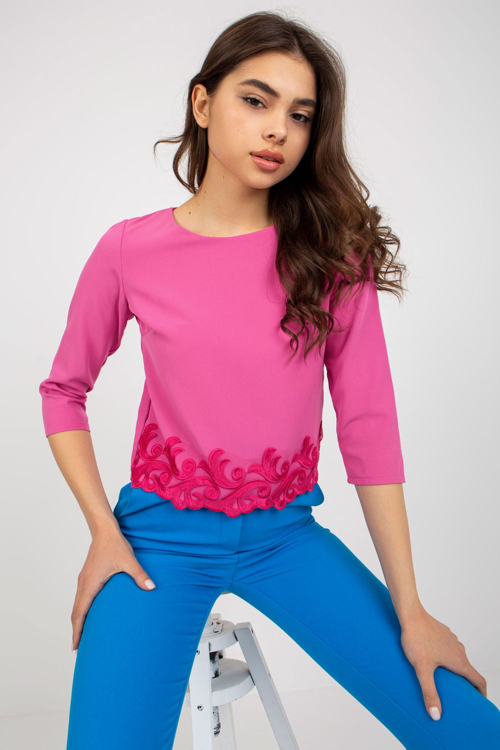 Blouse femme Lakerta Chemisier Chemisier — rosé