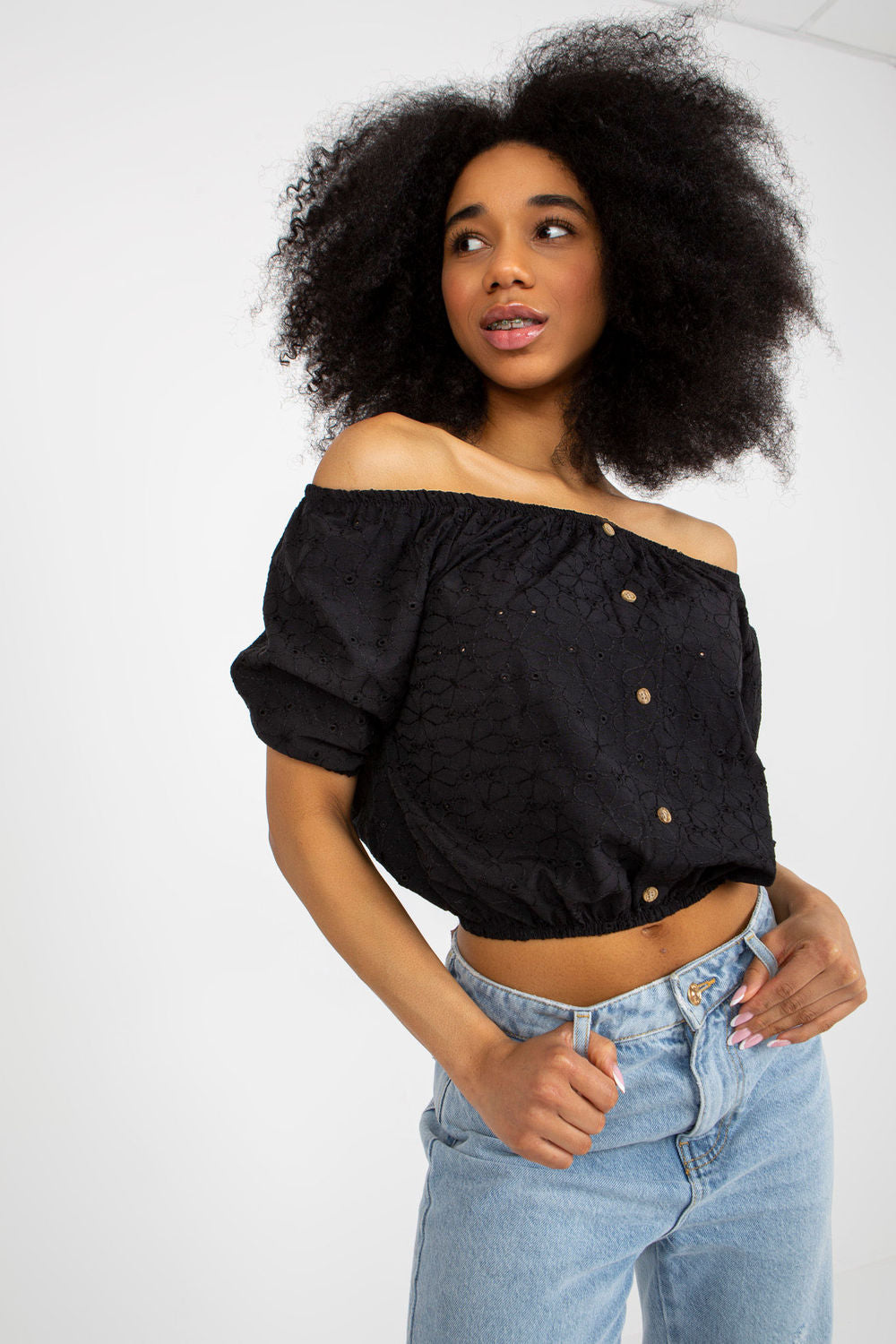Blouse femme Lakerta Chemisier Chemisier — noir