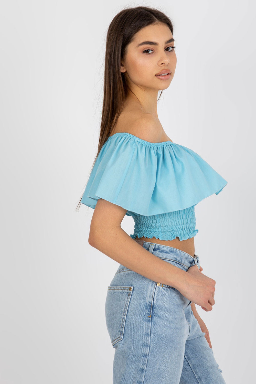 Blouse femme Lakerta Chemisier Chemisier — bleu