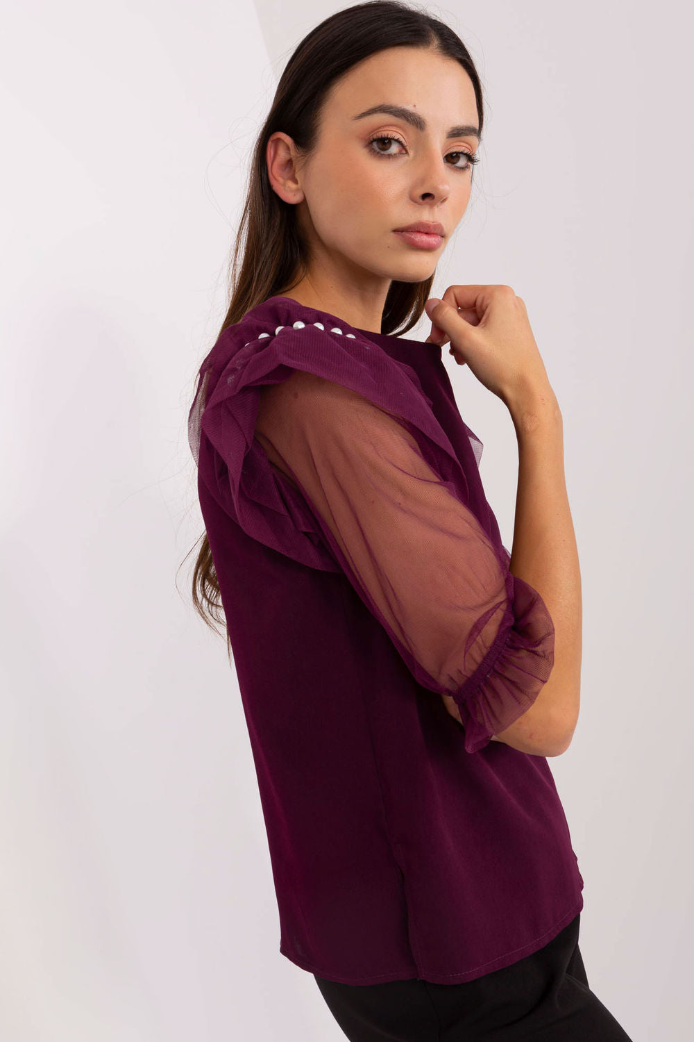 Blouse femme Lakerta Chemisier Chemisier — violet