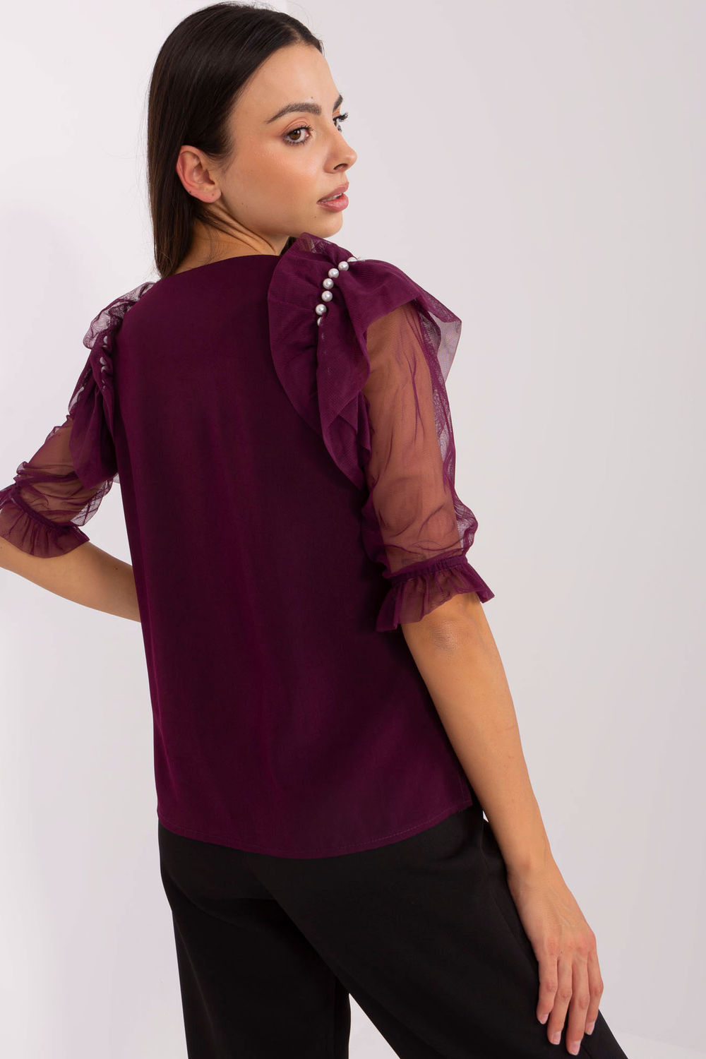 Blouse femme Lakerta Chemisier Chemisier — violet