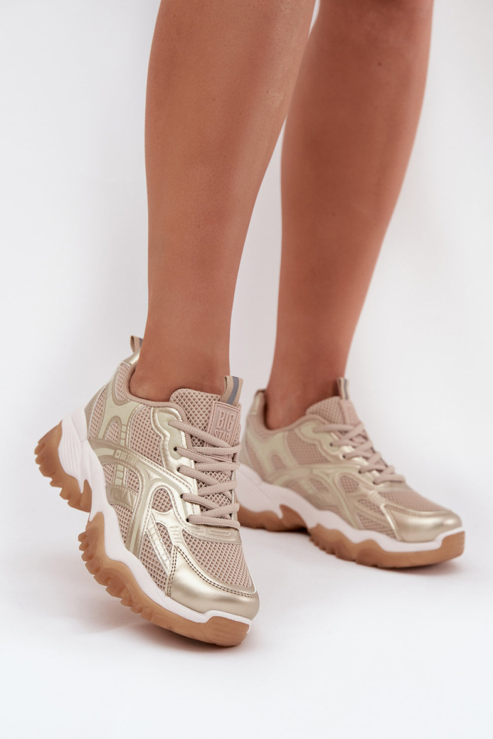 Chaussures de sport femme Step in style — beige