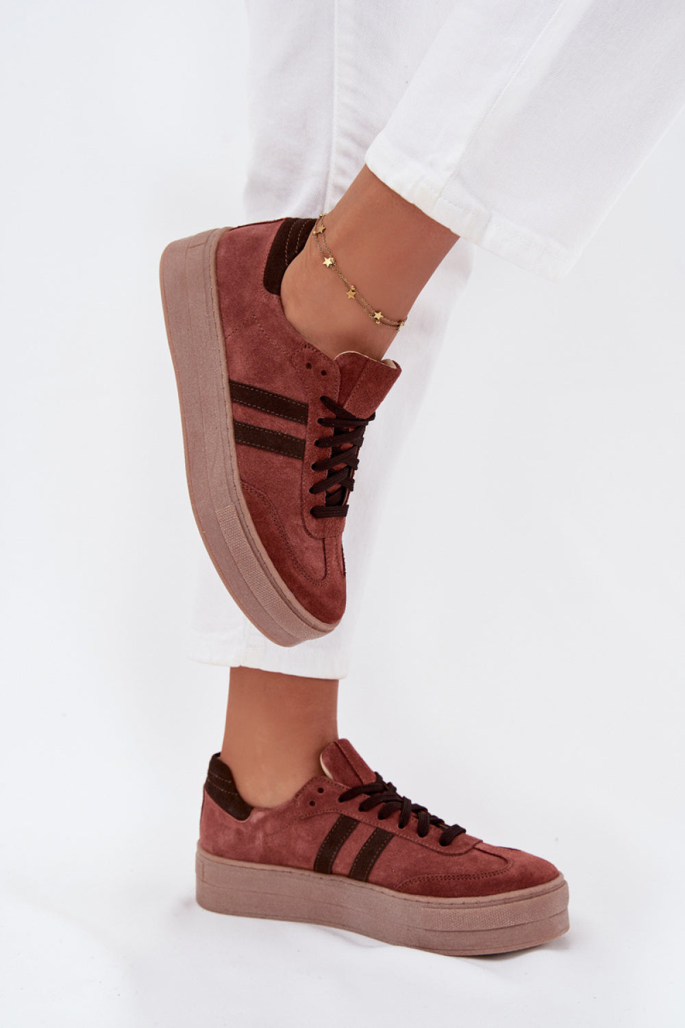 Chaussures de sport femme Step in style — brun