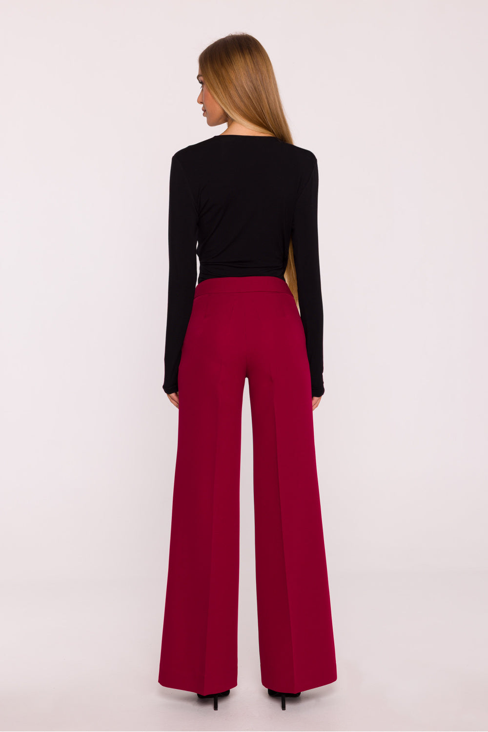 Chaussures à talons femme Moe Pantalon Pantalon — rouge