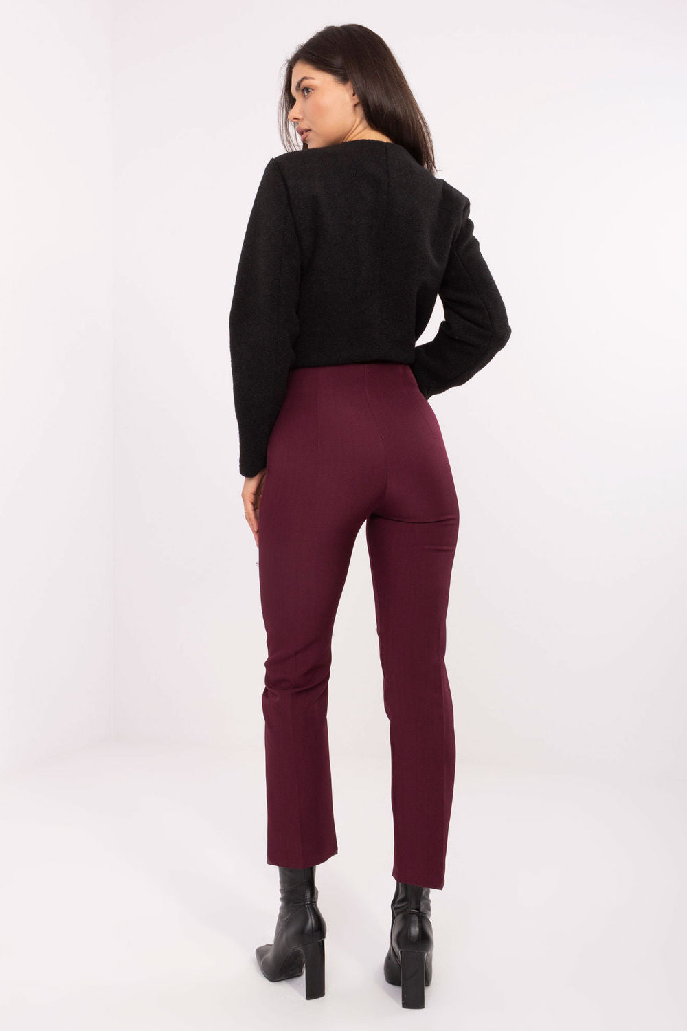 Chaussures à talons femme Rue Paris Pantalon Pantalon — rouge