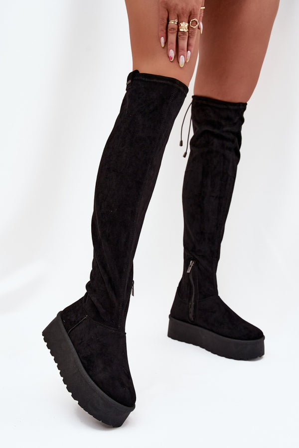 Bottes femme Step in style Cuissardes Cuissardes — noir