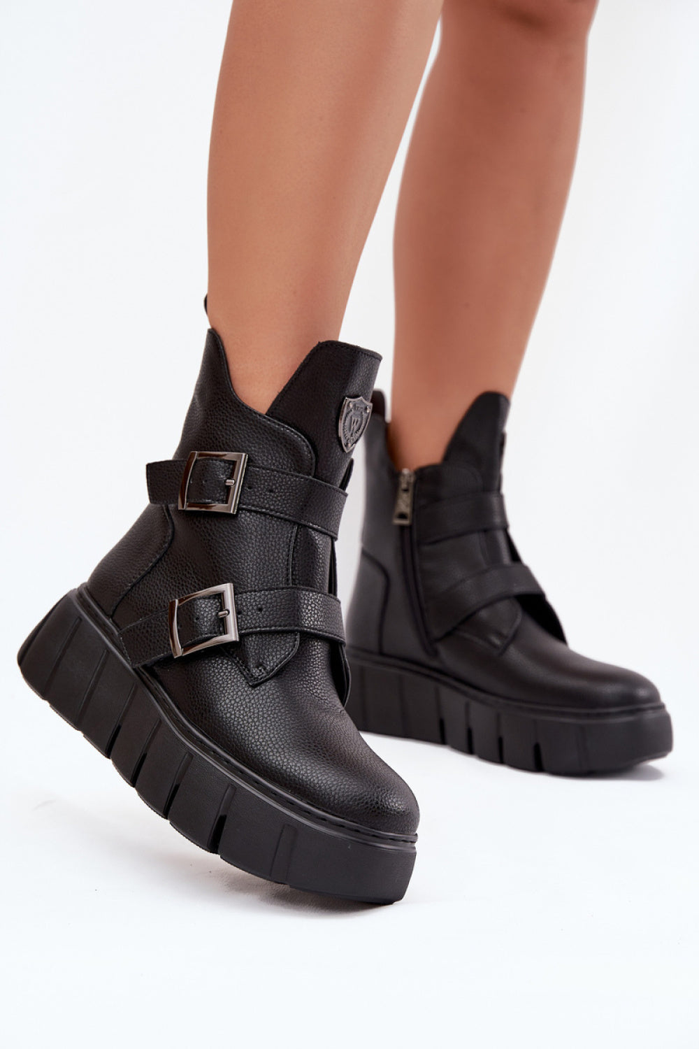 Bottes femme Step in style À Plateforme À — noir