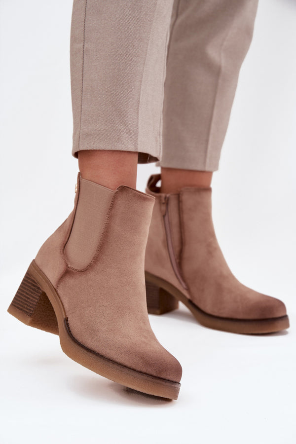 Bottes femme Step in style Jodhpur Chaussures Jodhpur — beige