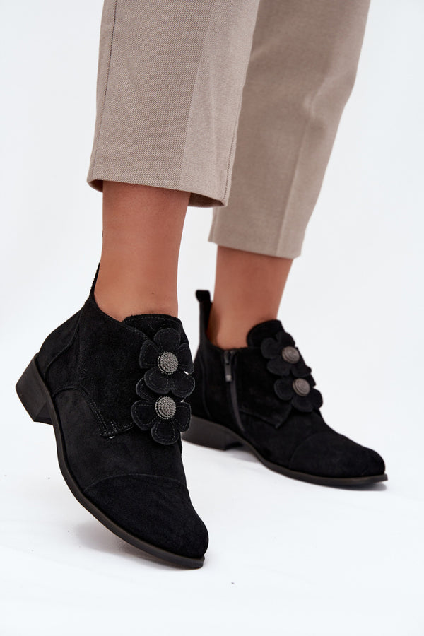 Bottes femme Step in style Chaussures Basses Chaussures — noir