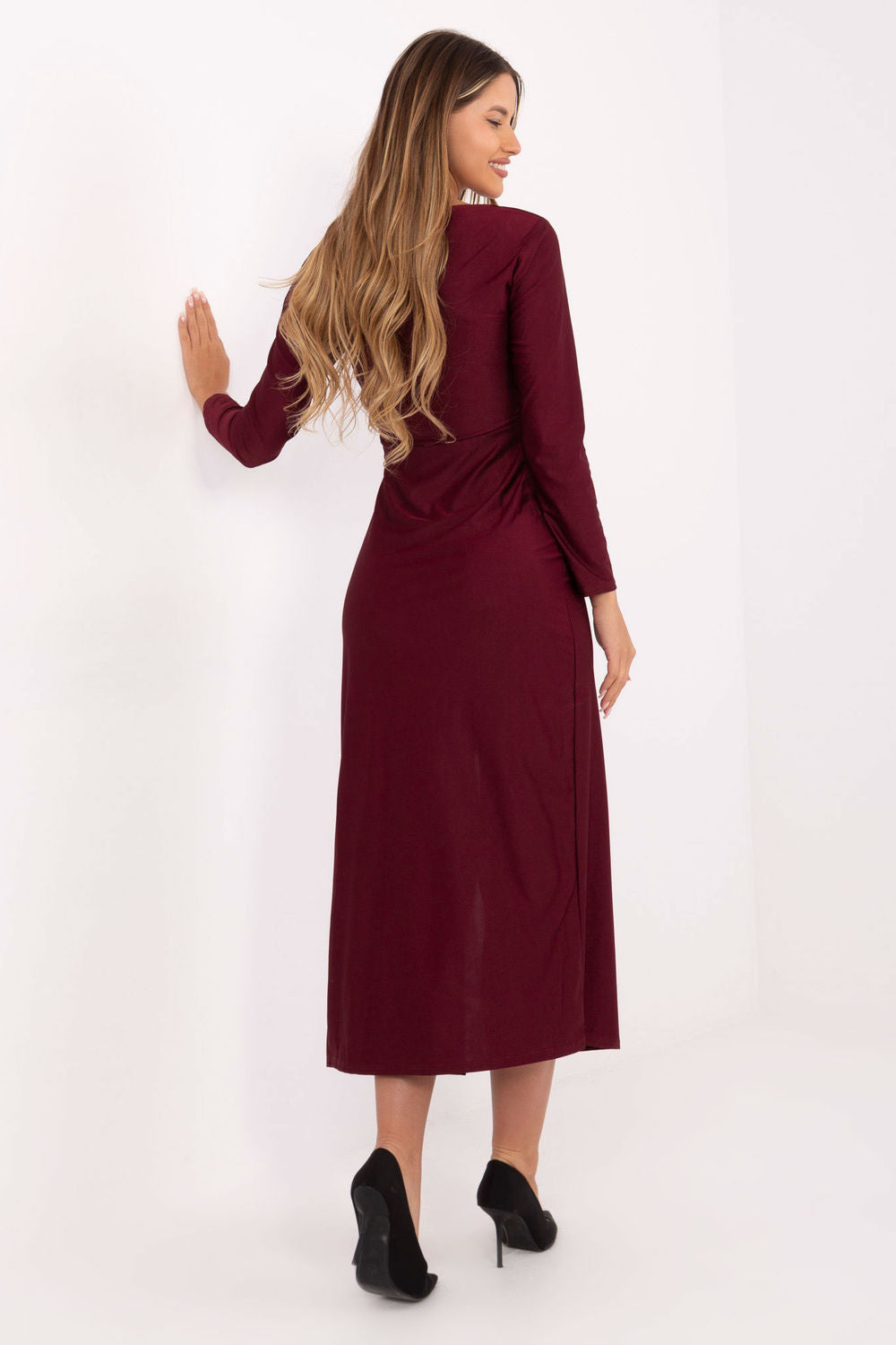 Robe femme Italy Moda De Soirée De — rouge