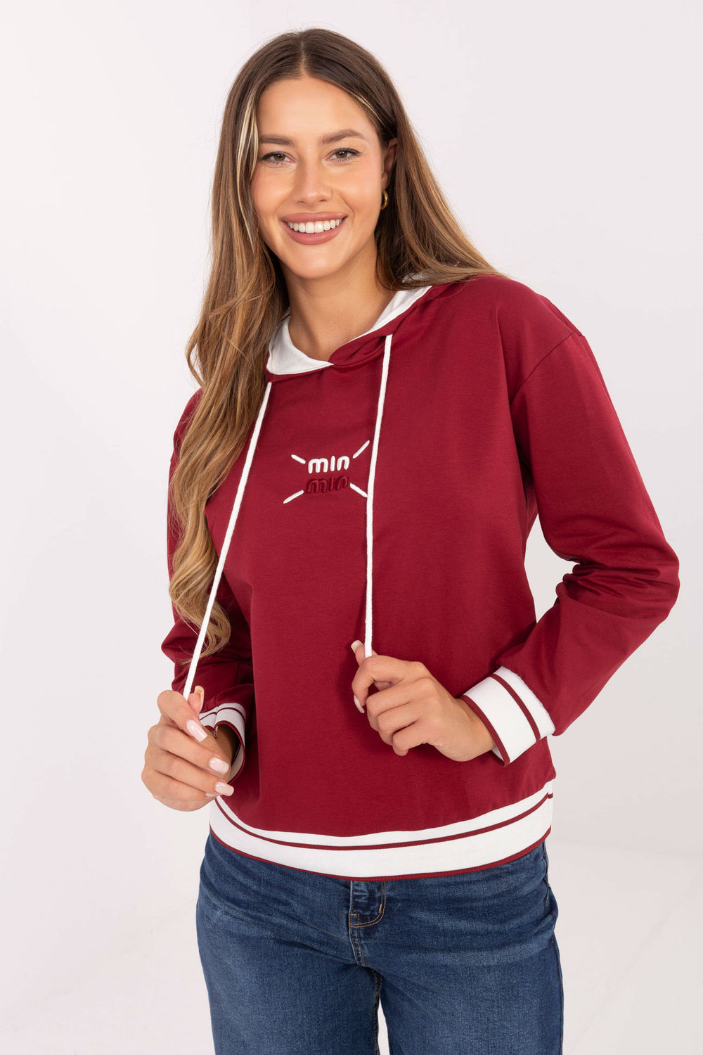 T-shirt femme Relevance Sweatshirt Sweatshirt — rouge