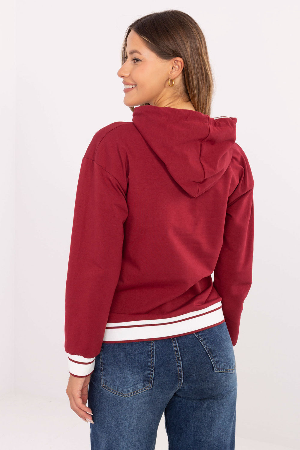 T-shirt femme Relevance Sweatshirt Sweatshirt — rouge