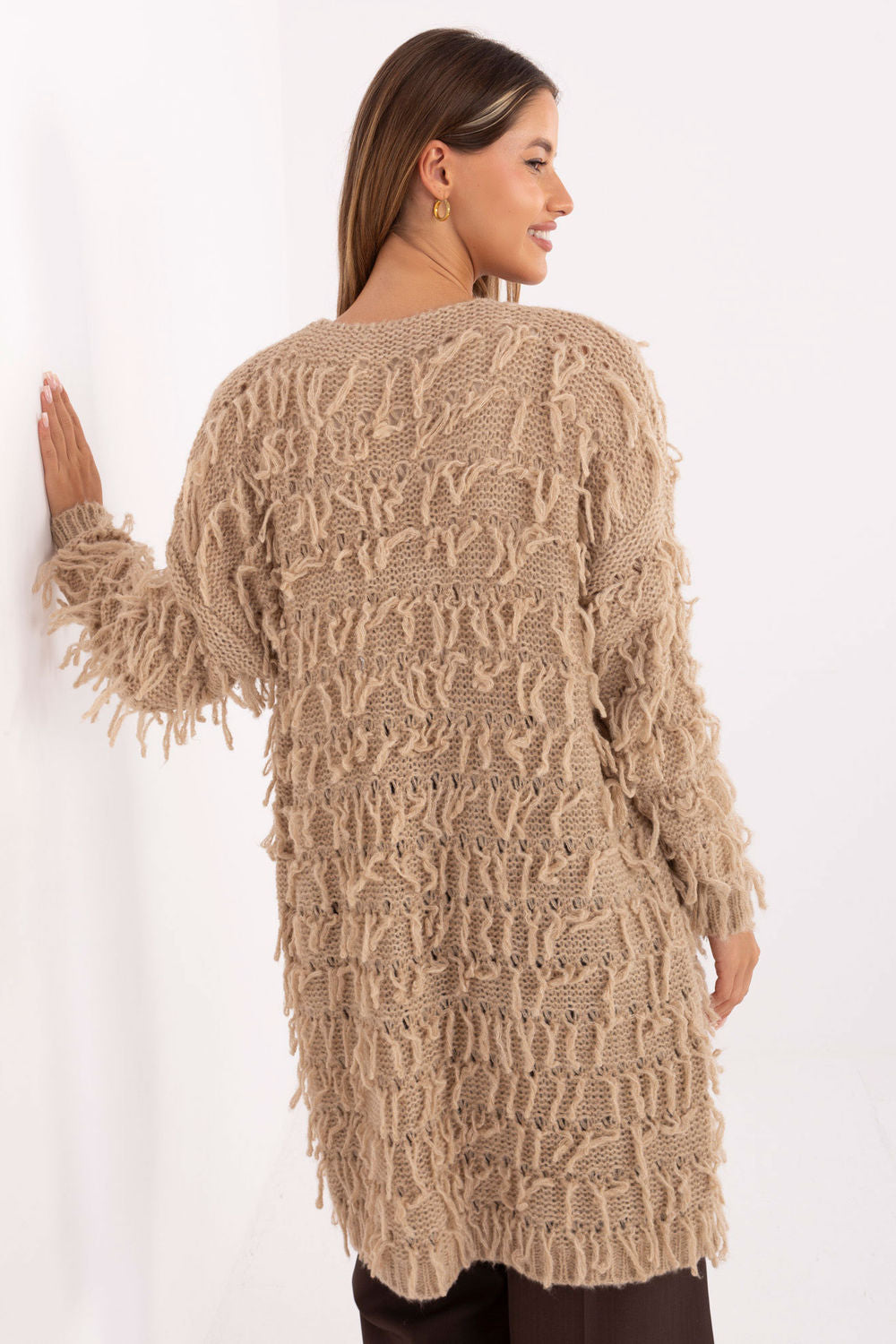 Cardigan femme Rue Paris — beige