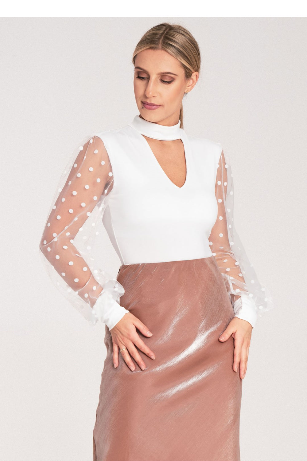 Body femme Figl — blanc