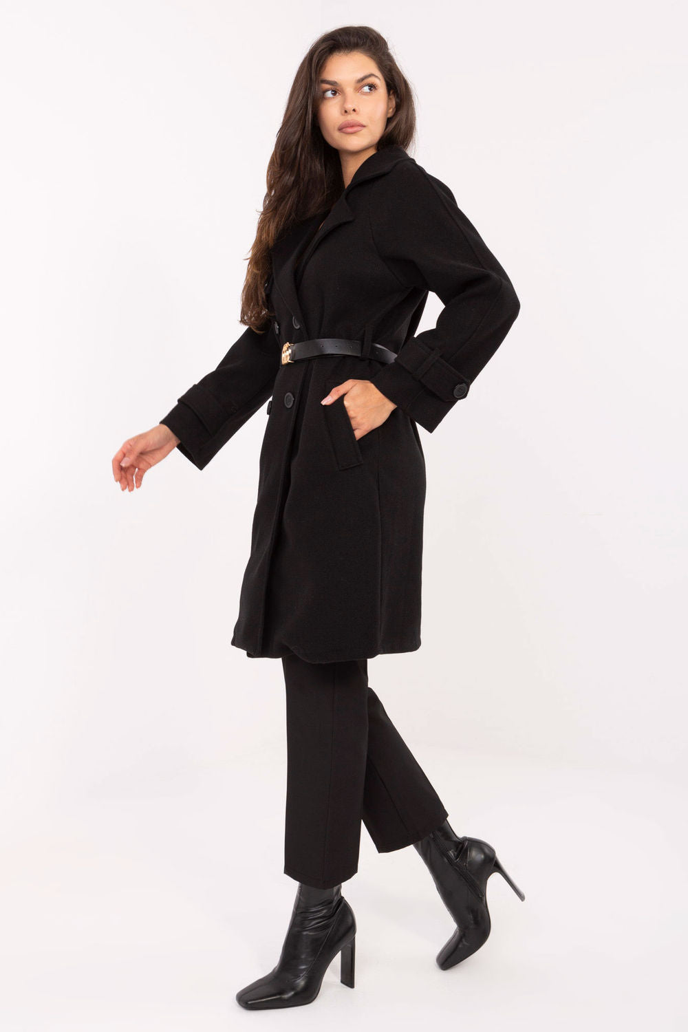 Manteau femme Rue Paris — noir