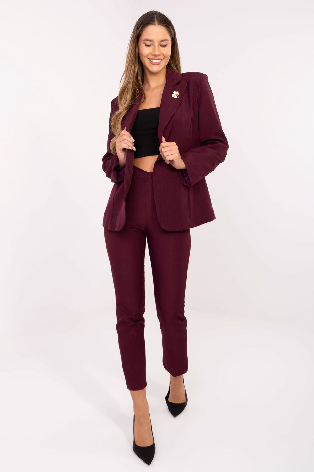 Veste femme Rue Paris — rouge