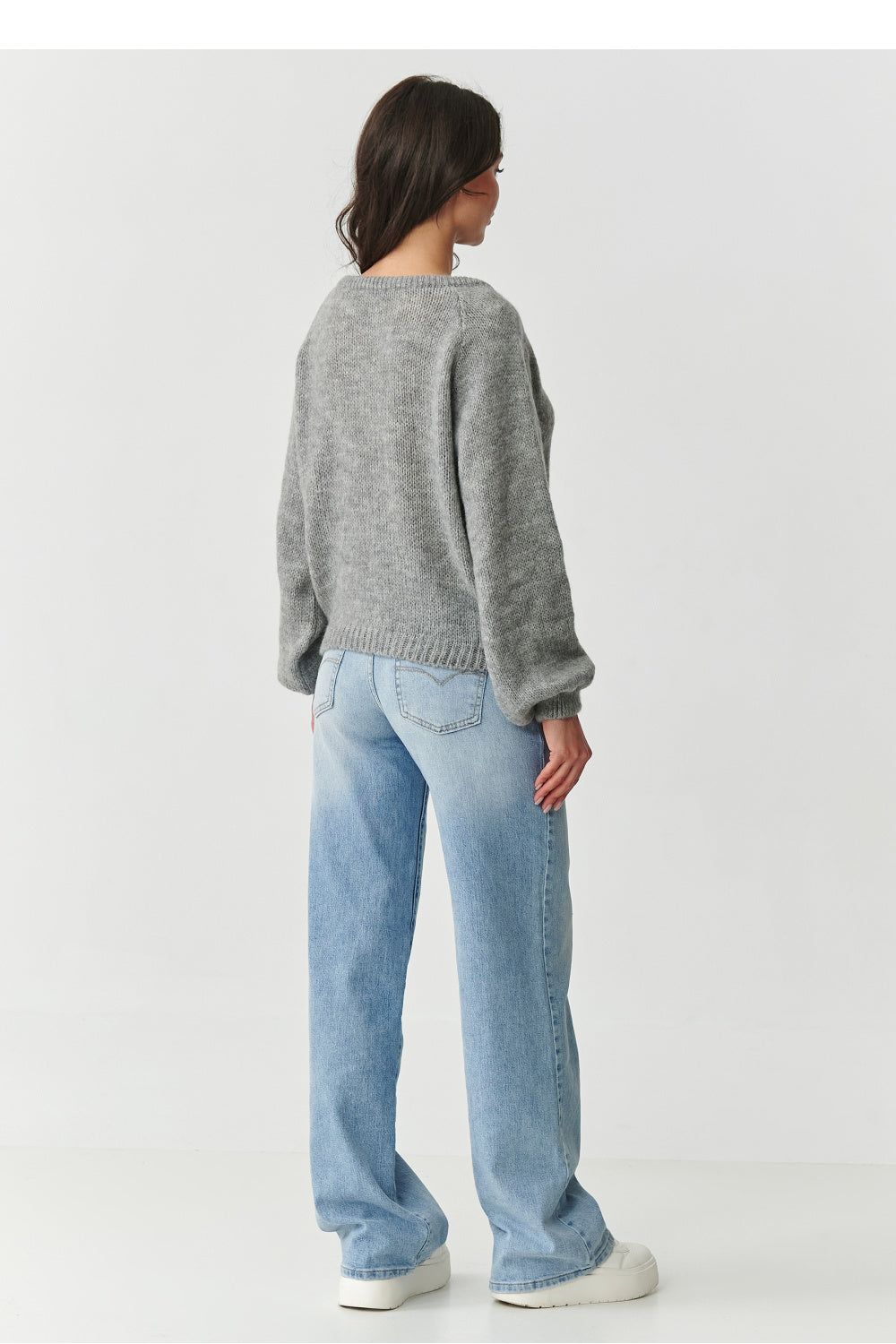 Pull femme Makadamia Chandail Chandail — gris
