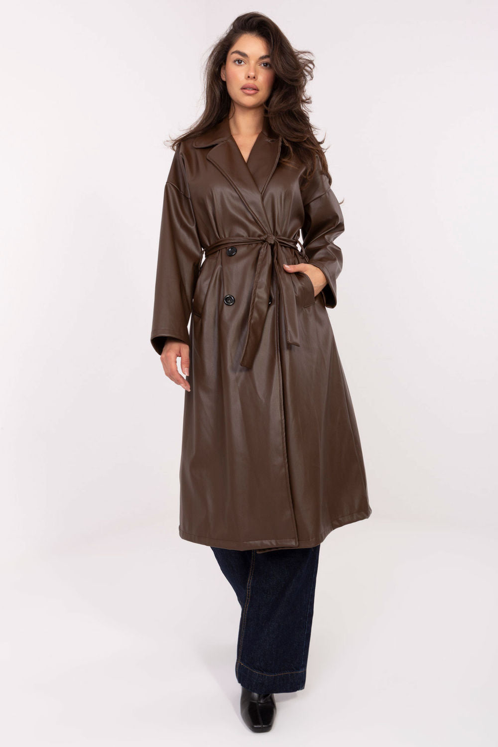 Manteau femme Rue Paris — brun