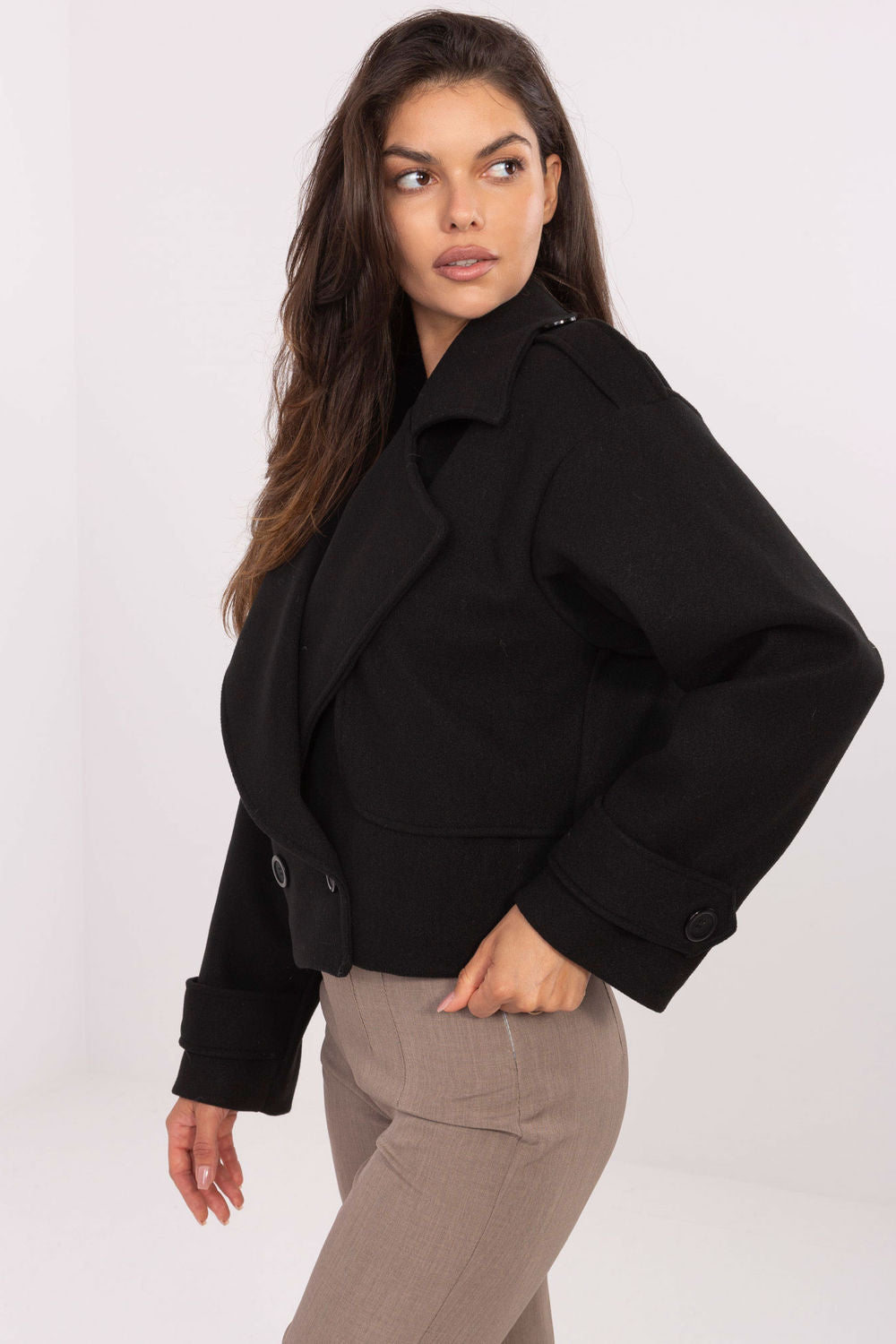 Manteau femme Rue Paris — noir
