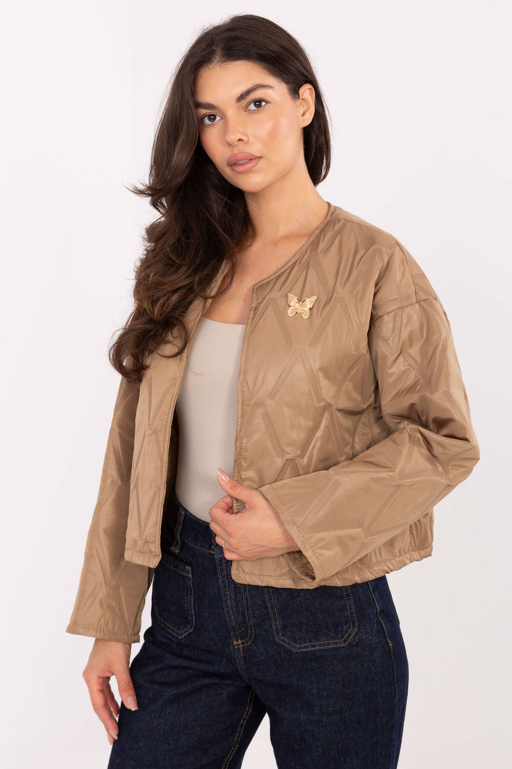 Veste femme Rue Paris — brun