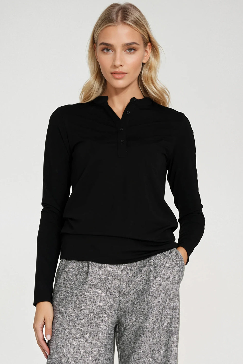 Blouse femme Nife Chemisier Chemisier — noir