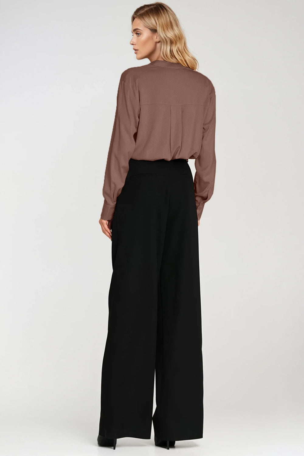 Blouse femme Nife Chemisier Chemisier — brun