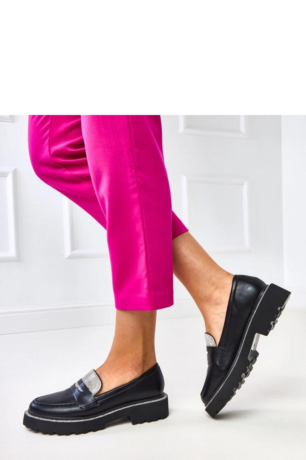 Moccasins femme Solea — noir