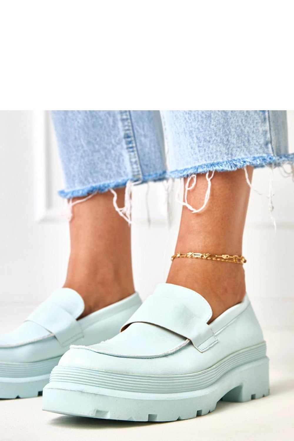 Moccasins femme Solea — bleu