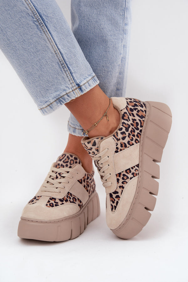 Chaussures de sport femme Step in style — beige